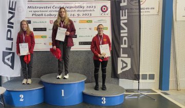 Lucie Machová získala bronz na MČR